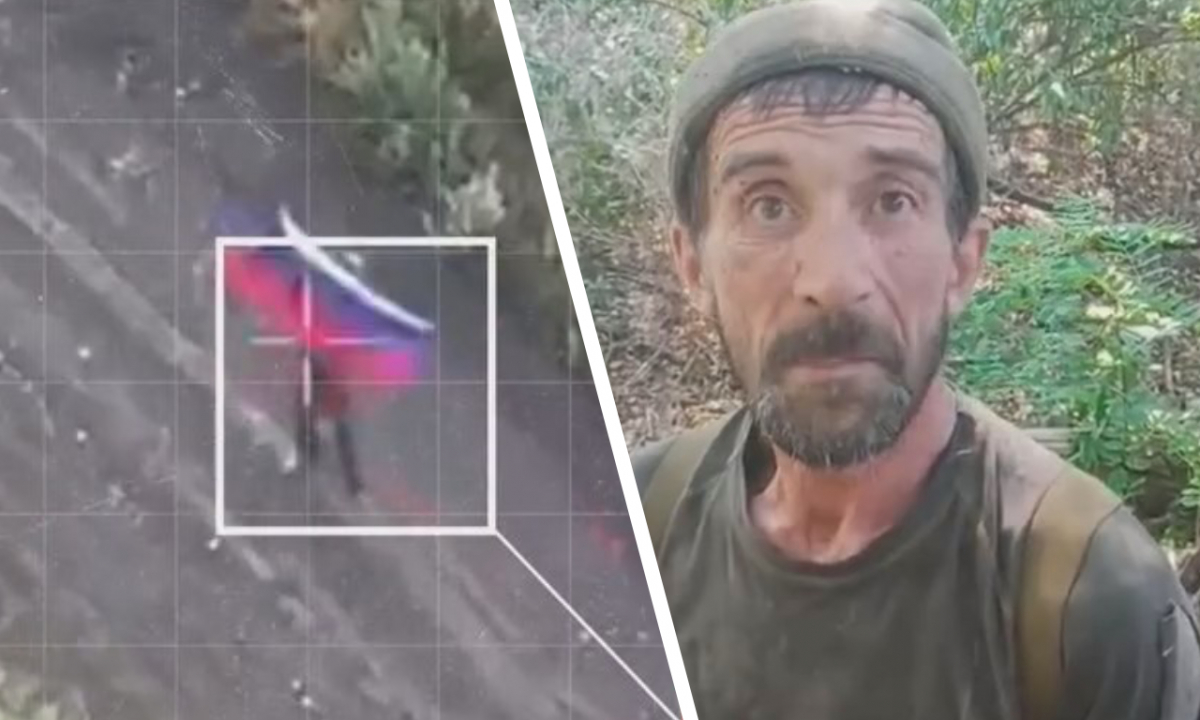 Помахав «ганчіркою» і потрапив у полон - на Запоріжжі воїни ЗСУ зіпсували «переможну картинку» окупантів (відео)