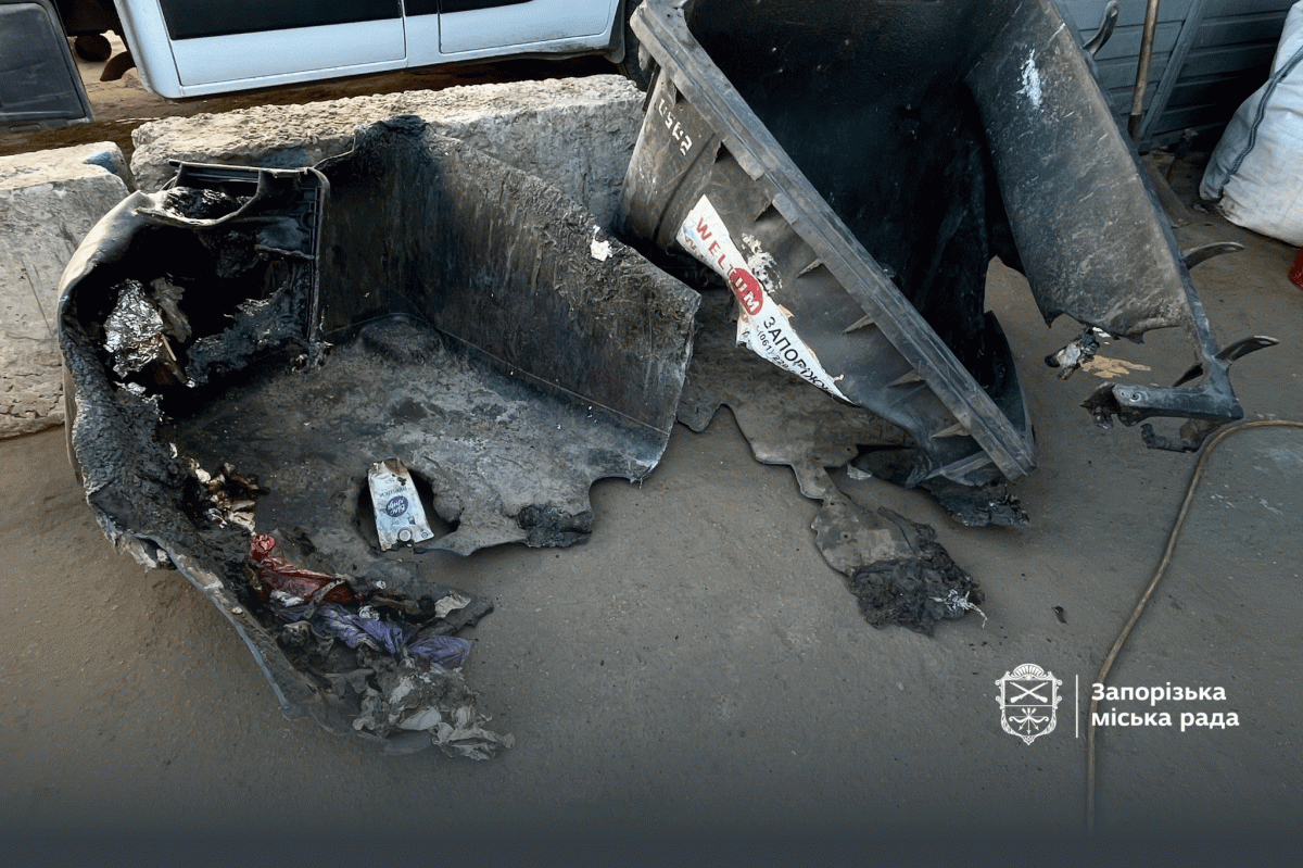 Вандали палять сміттєві баки: в яких районах Запоріжжя найчастіше нищать контейнери (фото)