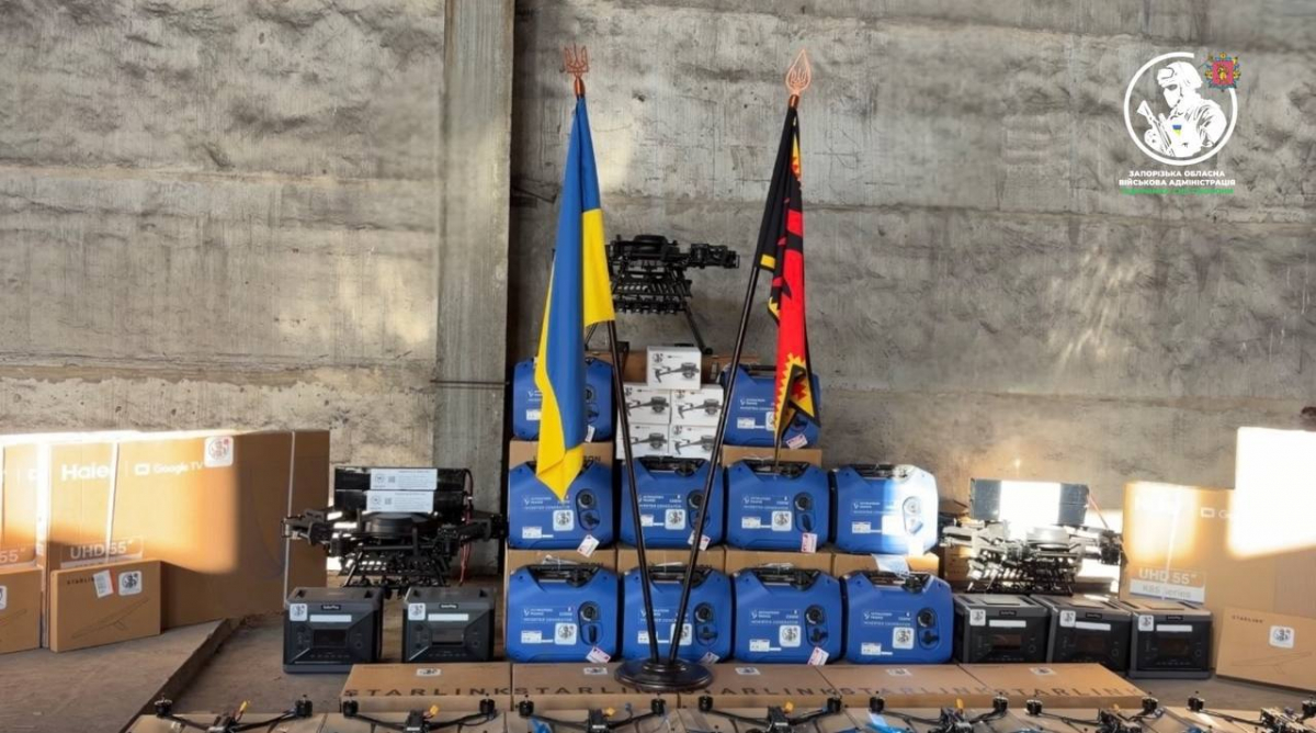 Дрони, бомбери та засоби зв’язку: 55-та бригада «Запорізька Січ» отримала допомогу на п'ять мільйонів гривень (фото)