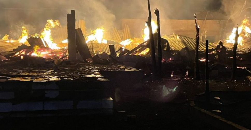 У Запоріжжі загорілася покинута будівля