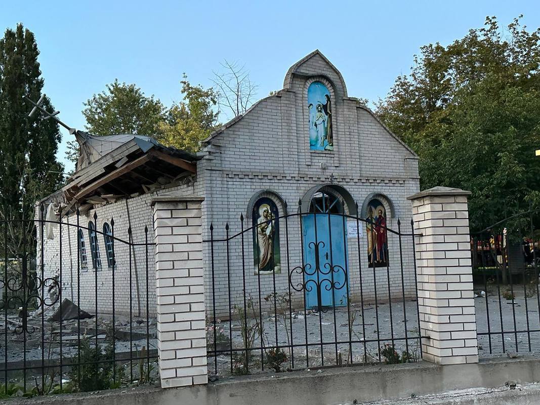 Вбили людей, зруйнували церкву - наслідки нещодавнього ворожого удару по Запоріжжю: фото, відео