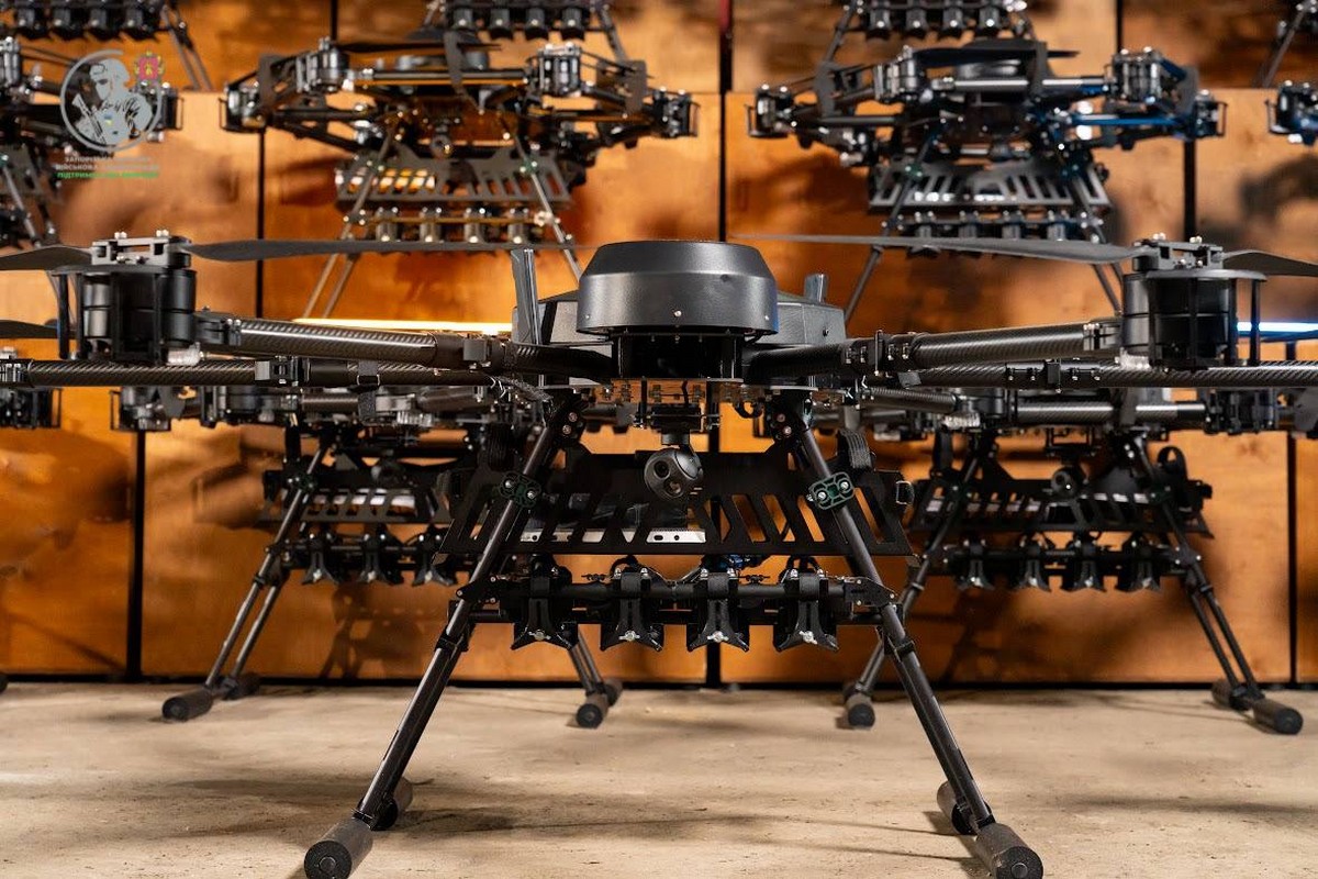 На Запорізький фронт передають потужні українські дрони-бомбардувальники (фото)