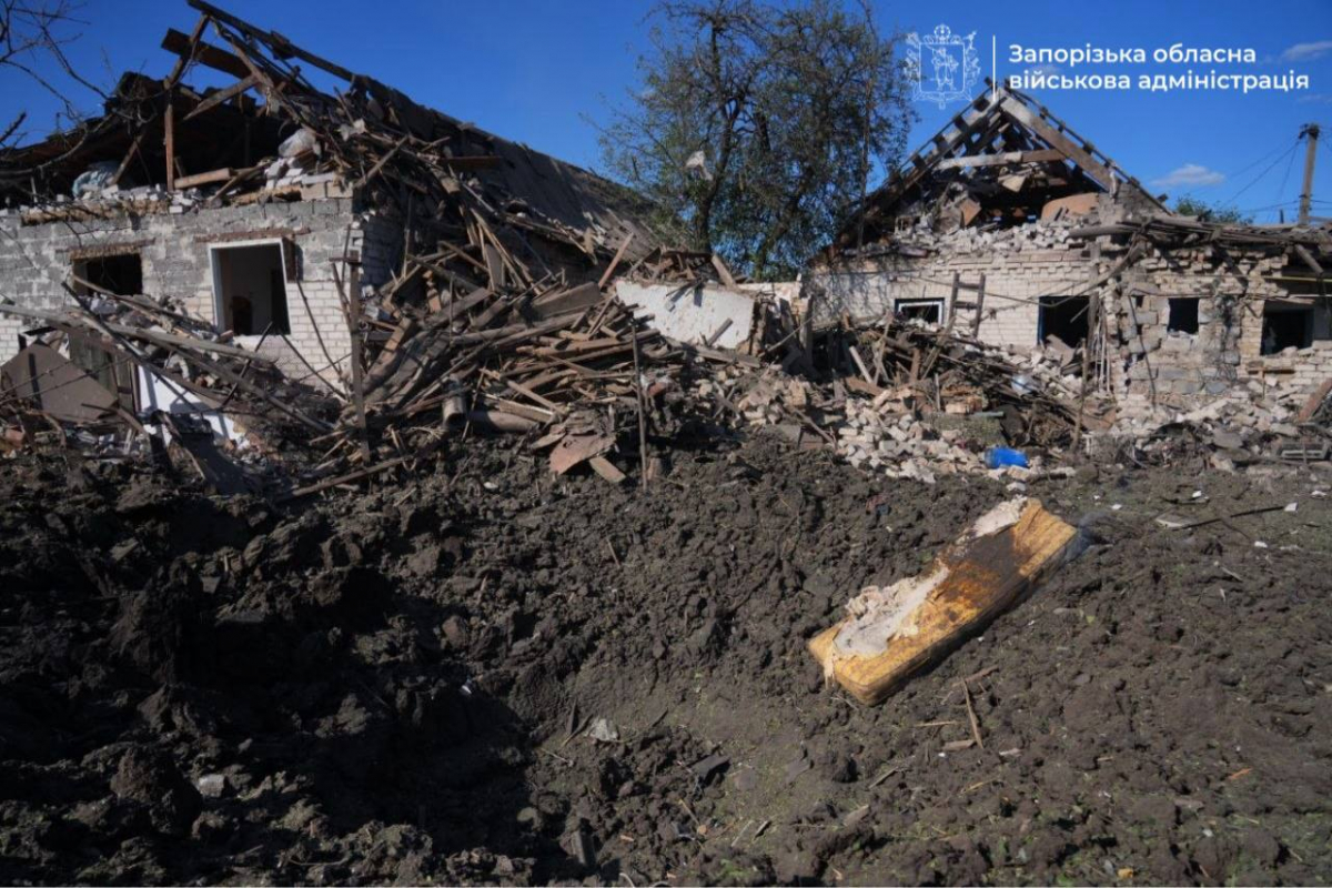 Зруйновані будинки та постраждалі - росіяни атакували Запоріжжя (фото)!