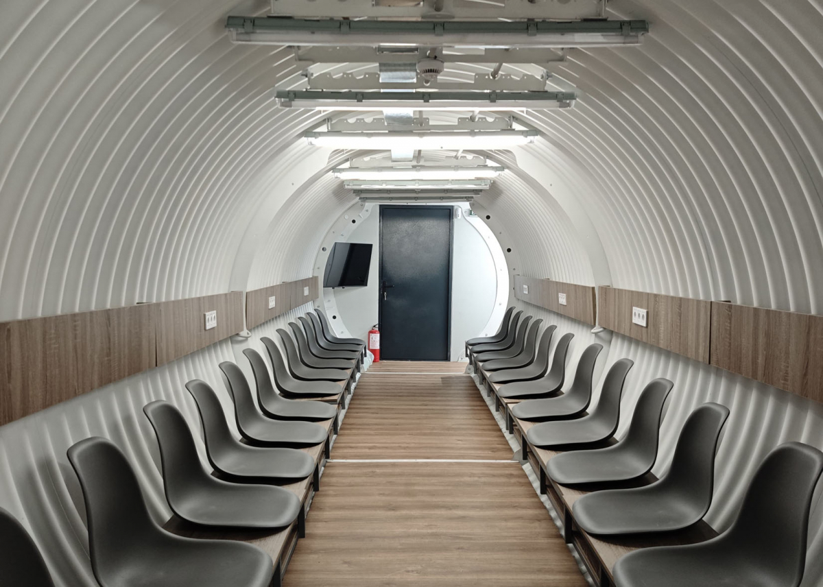 В Україні побудували перший підземний сталевий бункер нового типу для цивільних - як воно виглядає (фото)