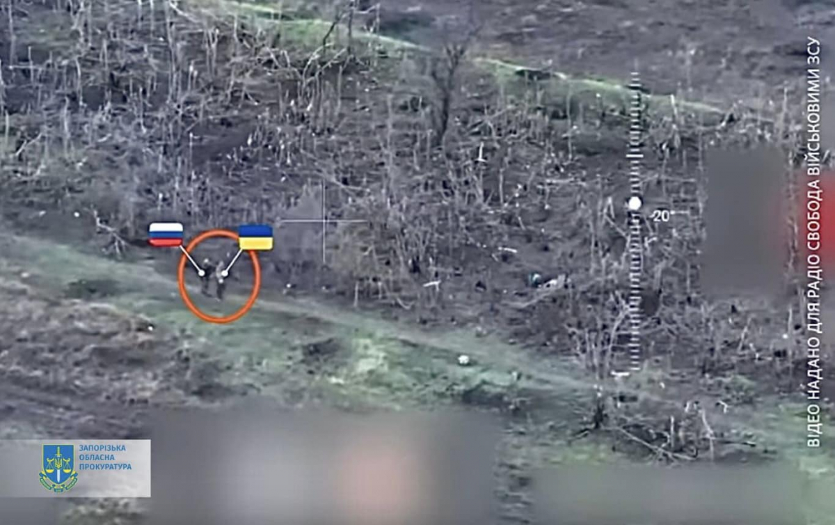 Російські військові, прикриваючись полоненими, атакували українські позиції на Запорізькому напрямку - відео 