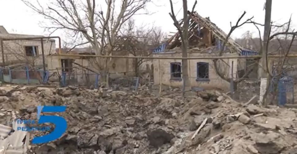 У мережі оприлюднили відео наслідків ракетного обстрілу села Лежине