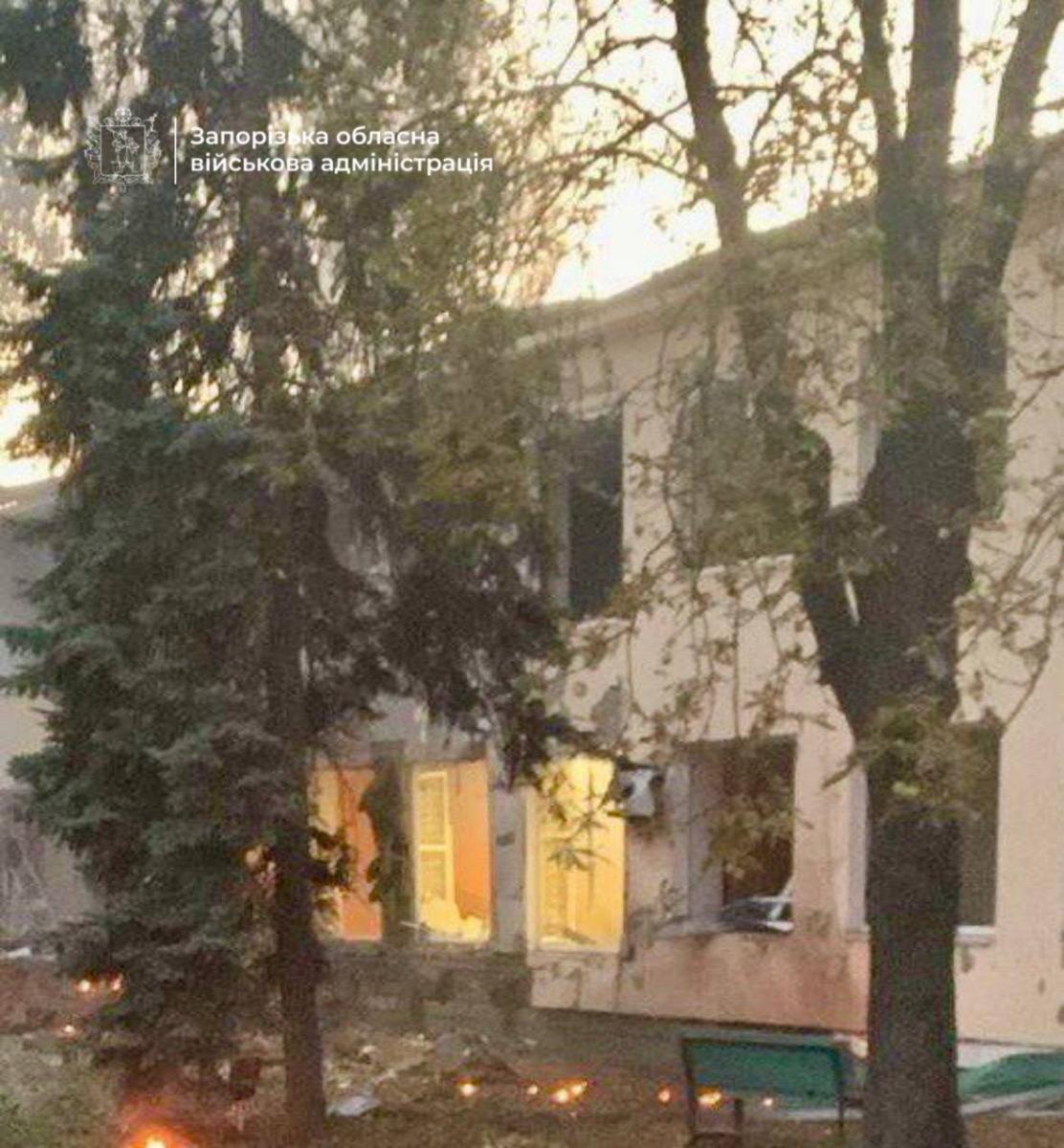 У Запоріжжі жінка поранена внаслідок атаки окупантів (відео, фото)