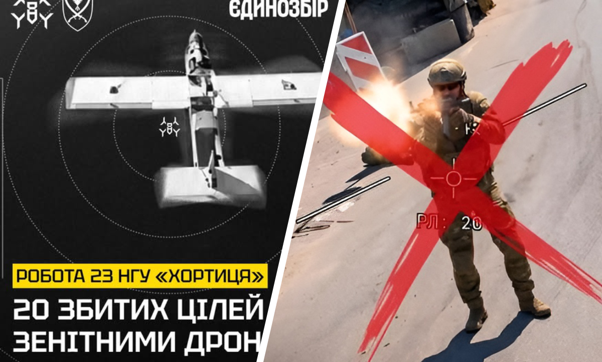 Б'ють і в небі на землі: як на Запорізькому напрямку нацгвардійці нищать окупантів (відео)