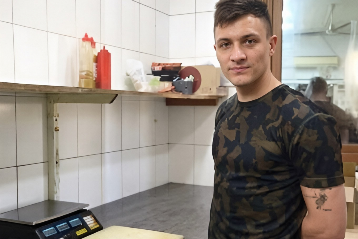 Від артилерії до кулінарії: як 20-річний ветеран із Запорізької області знайшов нову роботу за 5 днів