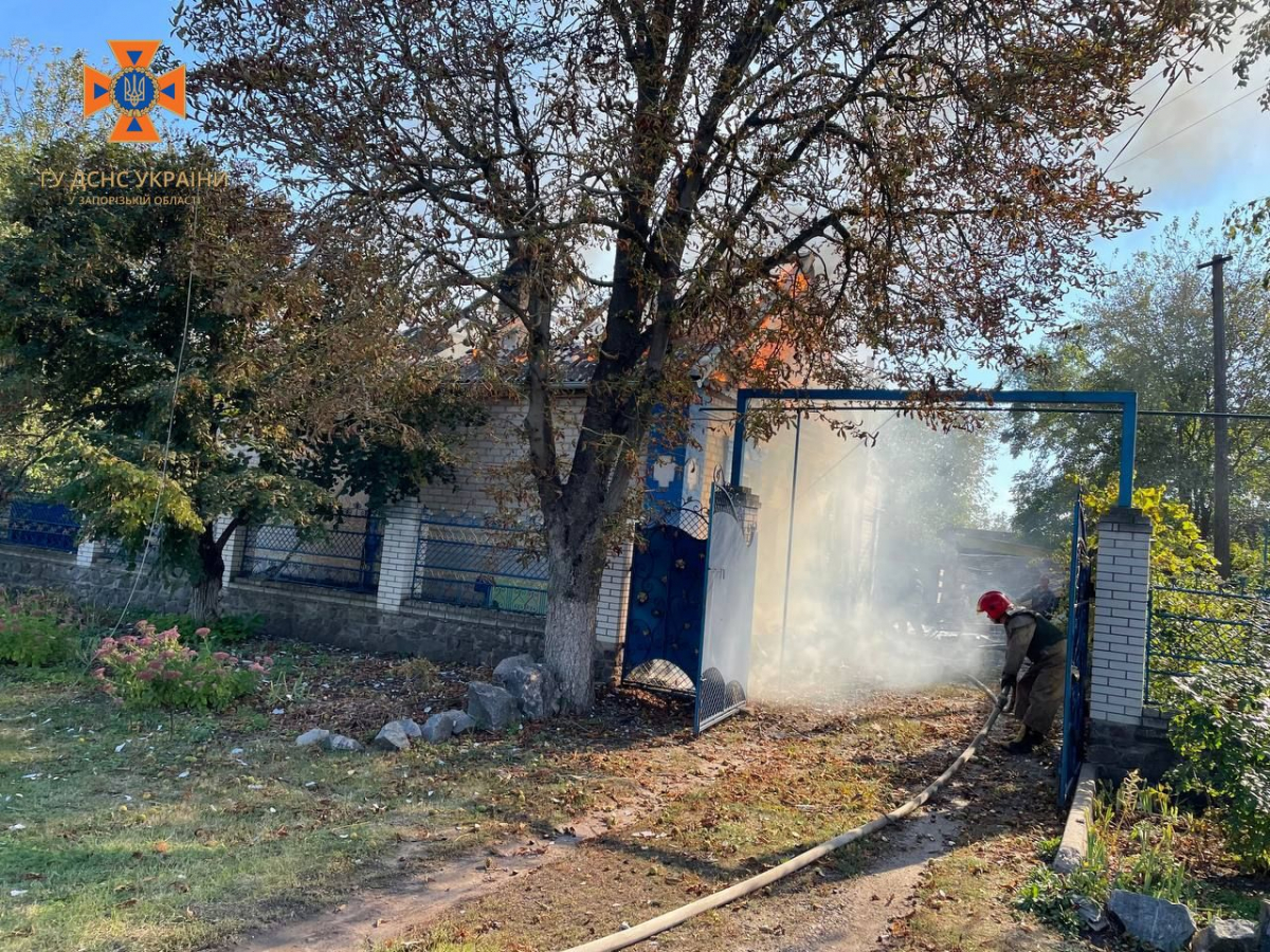 Руйнування та поранення: за добу ворог обстріляв 20 міст і сіл Запорізької області
