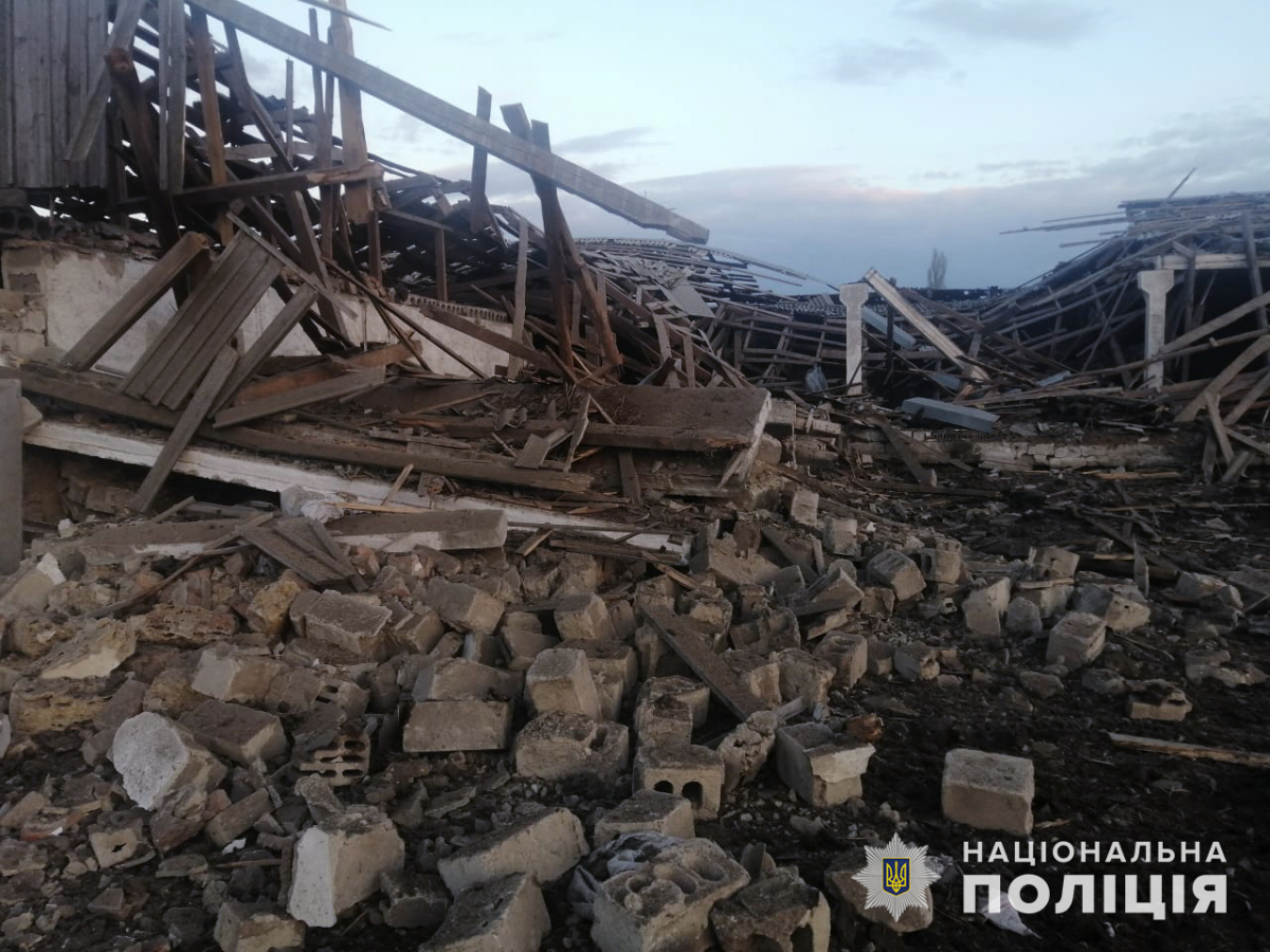 Росіяни обстріляли ферму в Запорізькій області - фото