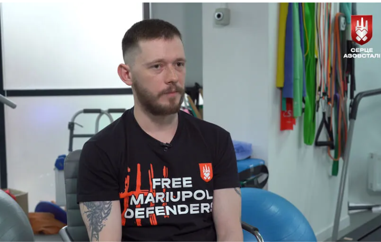 «Серце Азовсталі» допомагає оборонцю Маріуполя Антону Войкову відновити здоровʼя після 3,5 років в полоні