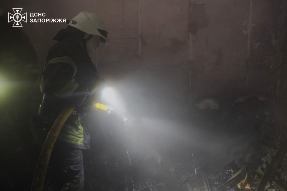 Рятувальники виявили тіло під час гасіння пожежі – у Запоріжжі чоловік загинув у власному будинку (фото, відео)