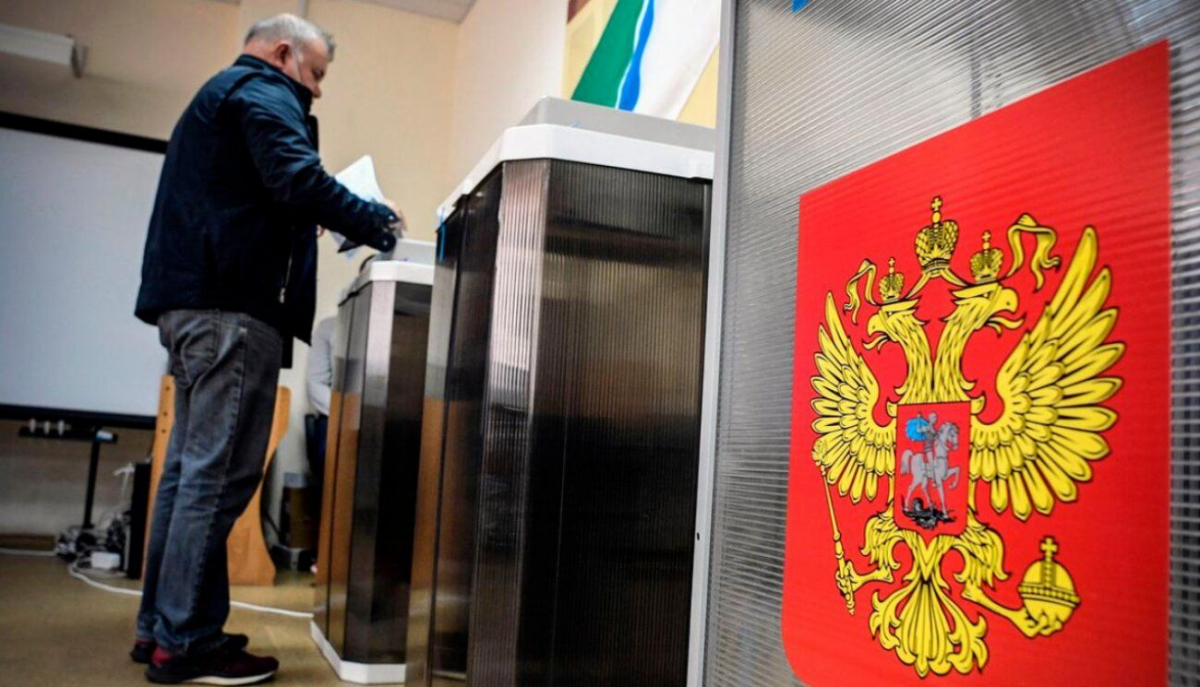На окупованій території Запорізької області достроково розпочали незаконні вибори президента росії