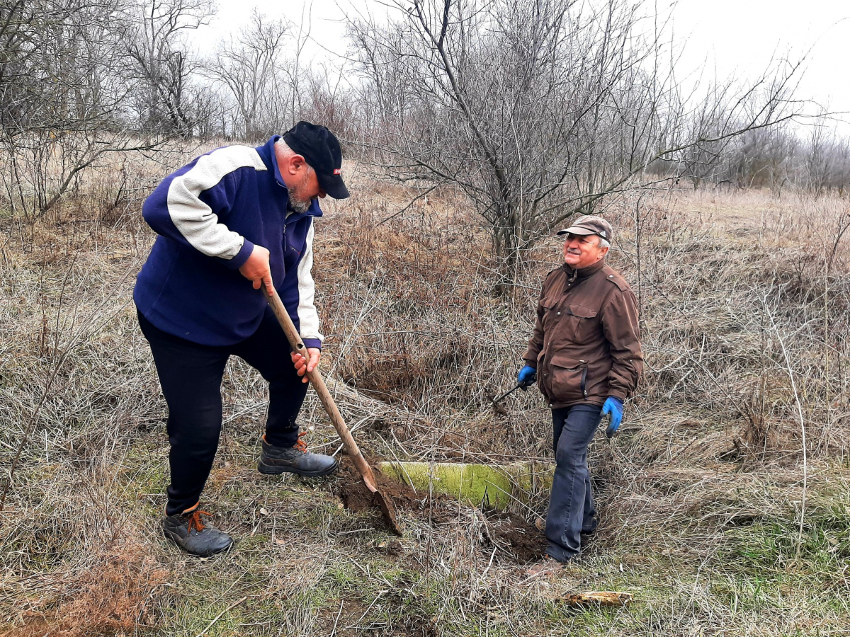 Лежала в посадці біля кургану: у Запорізькому районі знайшли стелу віком понад шість тисяч років (фото)