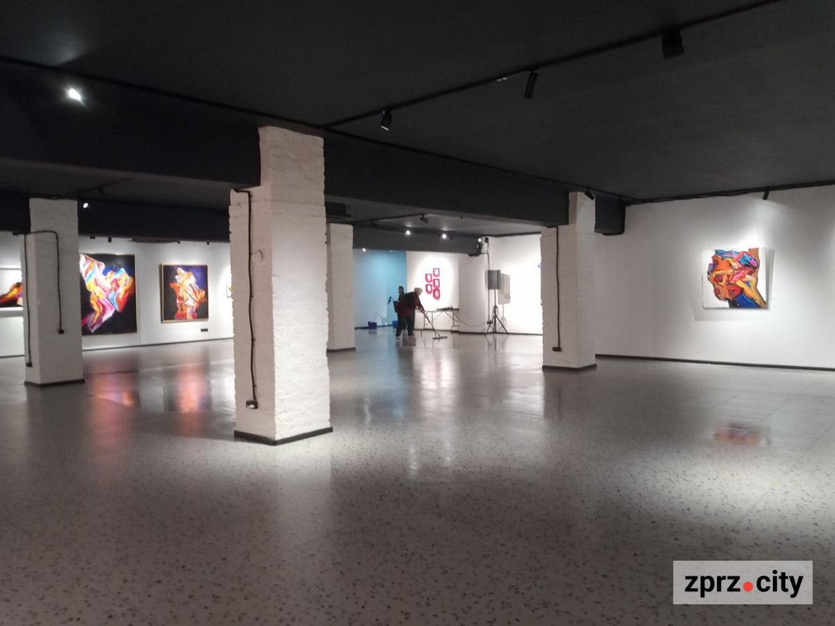 Київська художниця занурила запоріжців у магію кольору - фото