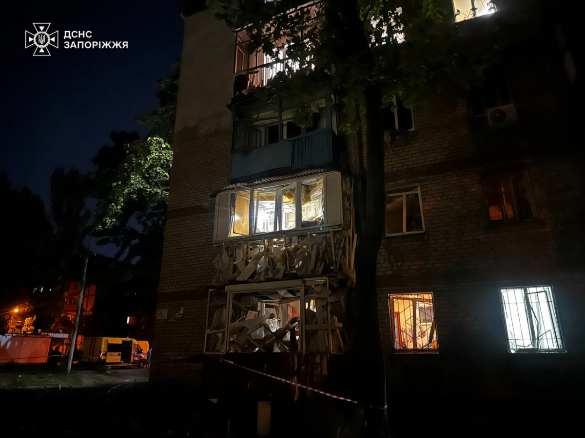 Масована атака шахедів на Запоріжжя - що наразі відомо про наслідки (фото)