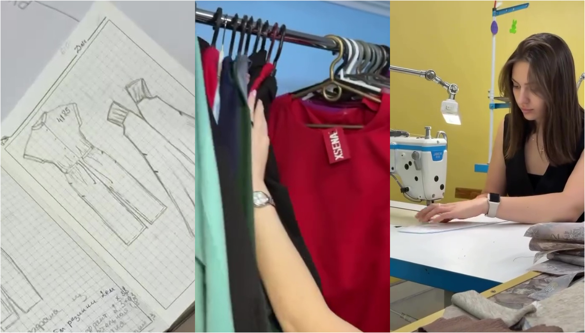 Від мрії до власного бренду: у Запоріжжі одеситка відкрила швейне виробництво за грант