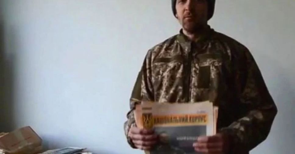 У Мелітополі росіяни використали затриманого активіста в зйомках фейкового сюжету про націоналістів