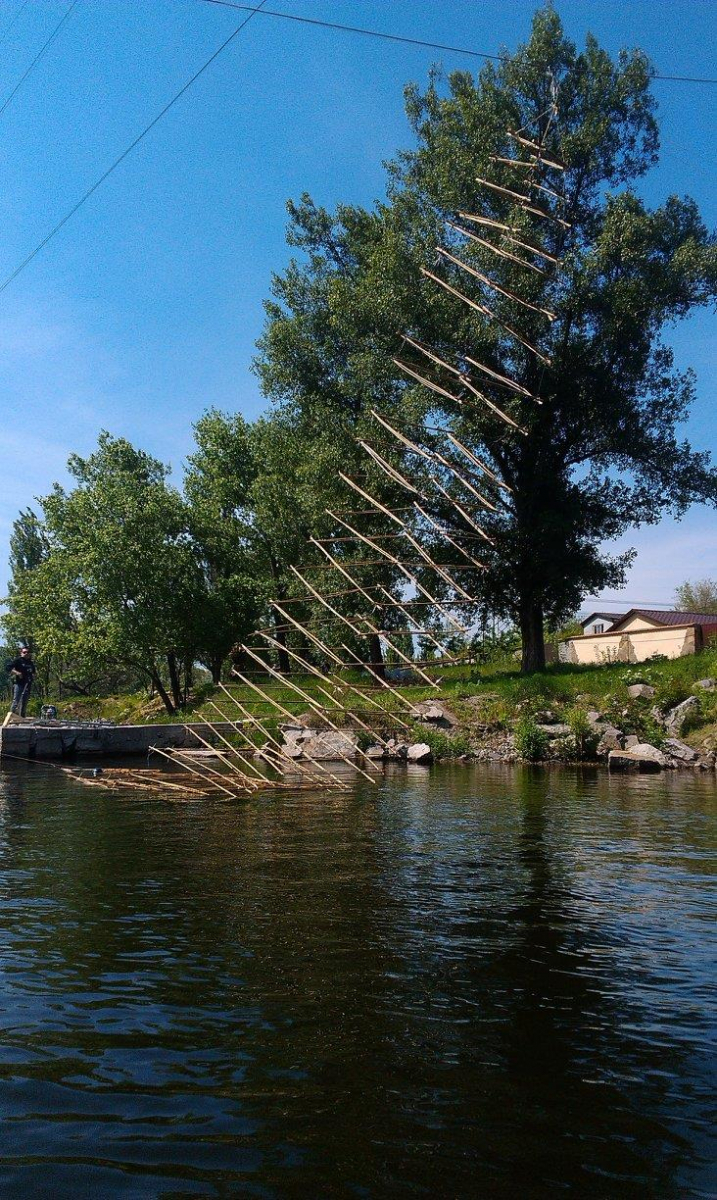 Дев'ять років тому урочище Сагайдачного у Запоріжжі виглядало дуже незвичайно - фото