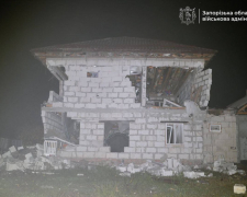 Вночі росіяни вдарили по Запоріжжю: двоє поранених, тисячі мешканців залишились без світла (фото, відео)