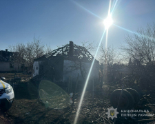 Наслідки ворожих атак на Запоріжжя 12 березня, фото Нацполіції