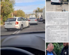 Містяни зняли порушення на відео: у Запоріжжі поліція розшукала водія Skoda