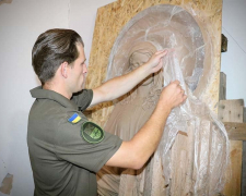 Скульптор-гвардієць планує встановити у Запоріжжі пам&#039;ятник Богородиці