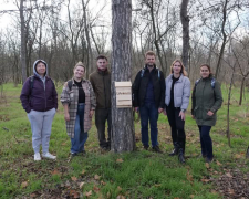 На Хортиці з’явилися зимові «гуртожитки» для кажанів (фото)