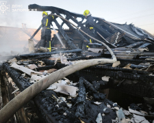 У Запоріжжі згорів житловий будинок на 110 кв. м — рятувальники ліквідували вогонь