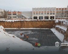 Унікальне укриття з власною сонячною станцією: як в Запоріжжі проходить будівництво підземної школи (фото, відео)