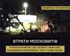 Потужний вибух у Бердянську знищив російських силовиків та техніку - ГУР