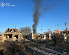 Наслідки ворожих обстрілів Запорізької області 2 травня, фото ГУ ДСНС