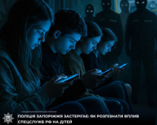 Запорізькі поліцейські розповіли, як розпізнати вплив спецслужб рф на дітей - на що варто звернути увагу