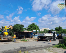 У Запоріжжі прибрали з вулиці незаконний МАФ (фото)
