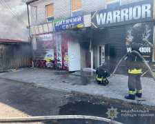 Наслідки ворожої атаки на Запорізьку область 8 вересня, фото Нацполіції