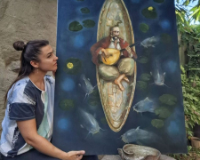 Запорізька художниця Яна Ясунас. Фото надано Яною Ясунас