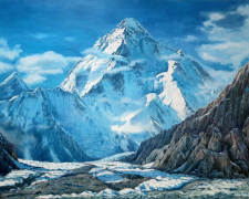 Картини запорізького художника Андрія Шмиріна світяться у темряві та оживають, фото з виставки у Запорізькому обласному художньому музеї Валерія Кємєнова