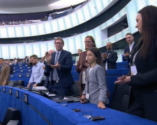 Олександра Паскаль у Європарламенті. Фото видання «УНІАН»