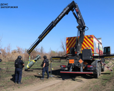 Не розірвалася при падінні - запорізькі надзвичайники знешкодили авіабомбу