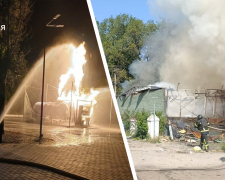 У Запоріжжі після атак армії рф виникло 18 пожеж, постраждали патрульні