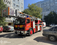 У Запоріжжі спалахнула пожежа в дев’ятиповерхівці - дітей та дорослих евакуювали з вогню (фото)