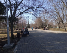 Парк Національної гвардії у Запоріжжі. Фото: Світлана Олійник