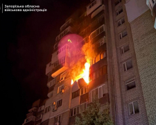 Наслідки атаки на Запоріжжя в ніч з 3 на 4 вересня. Фото: ЗОВА