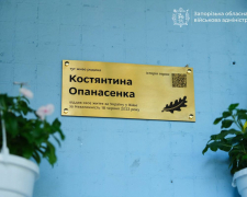 &quot;Був нашим завжди усміхненим сонцем, живчиком&quot; - у Запоріжжі з&#039;явилася пам&#039;ятна табличка на честь Героя Костянтина Опанасенка (фото)