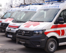 Запорізька область отримала сучасні реанімобілі, фото: ЗОВА