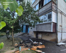 Наслідки атаки в Бородинському мікрорайоні Запоріжжя 10 вересня