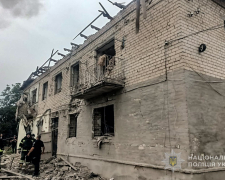 Внаслідок ворожих обстрілів на Запоріжжі троє людей дістали поранень, фото: Нацполіція