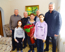 Заслужений металург України із Запоріжжя відзначив 75-річний ювілей