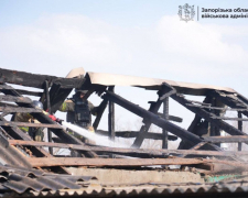 Наслідки російської атаки на Запоріжжя вдень 20 березня. Фото: ЗОВА